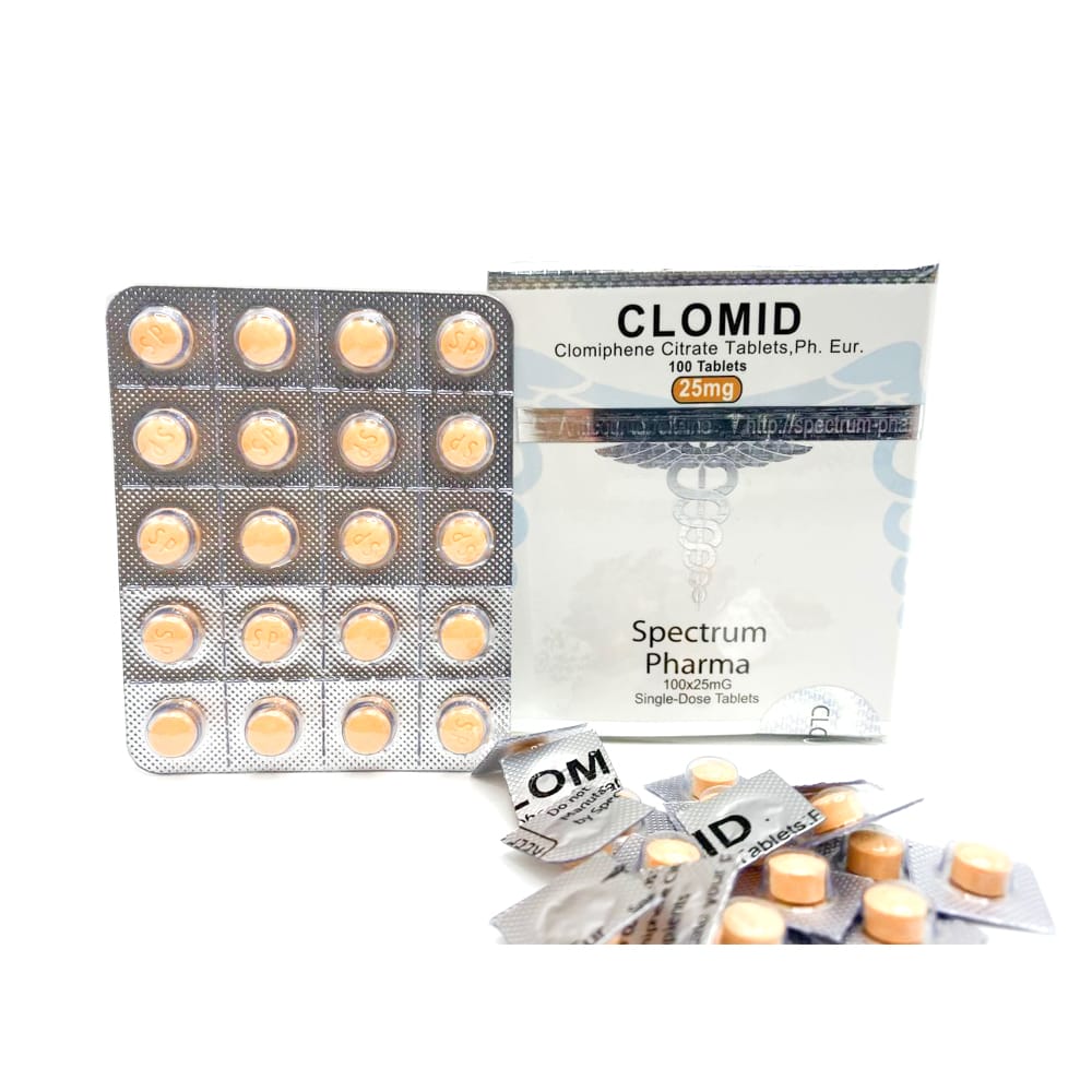 Clomid 25mg Spectrum Pharma Clomid 25mg Spectrum Pharma